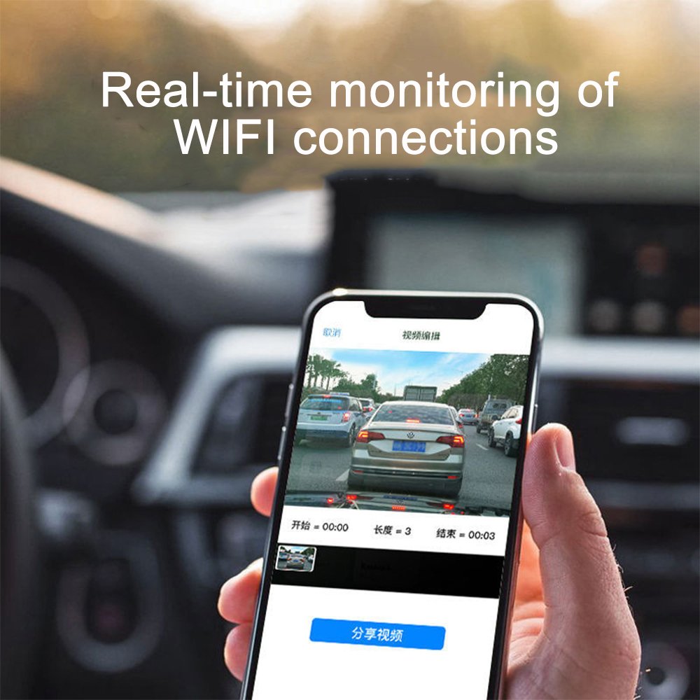 4K Dual Lens WiFi Dash Cam - Image 4